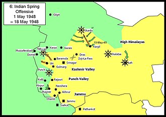 Indian Spring Offensive 1 May 1948&nbsp;– 19 May 1948