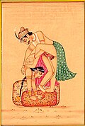 Kama Sutra illustration, circa 19th Century