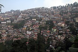 Shimla city, headquarter of Shimla district