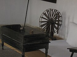 Gandhiji's Charkha and table