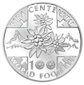 On 2004 Swiss coin.