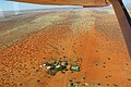 Bird's eye view of farm Edelweiss 11&nbsp;km west of Stampriet / Namibia