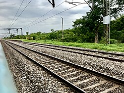 Denduluru railway station board.jpg
