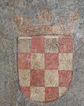 The first known Croatian chequy as shown in Innsbruck, Austria (1495).