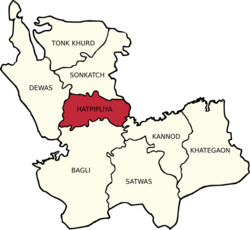 Hatpipliya tehsil within Dewas district