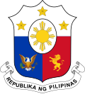 Coat of arms[lower-alpha 1] of the Philippines