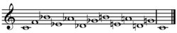 Play circle of fifths counterclockwise within one octave&nbsp;(help·info)