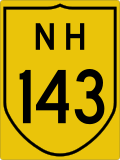 National Highway 143 shield}}