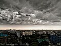 At 8:28 am on the 8th of Baishakh, 1432 (21&nbsp;April&nbsp;2025&nbsp;CE), the moment before the month's rainfall in Bangladesh.
