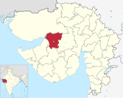 Location in Gujarat