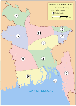 Sectors of Bangladesh Liberation War.svg