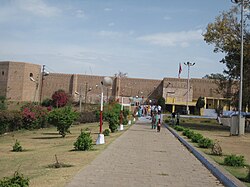 View of right flank of the fort