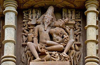 Brahma and his consort, Khajuraho