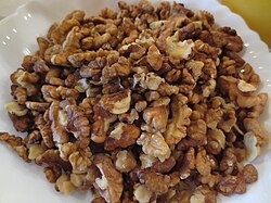 Broken walnut meats