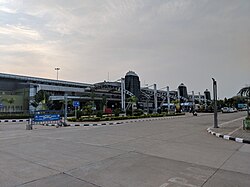 View of the old integrated passenger terminal