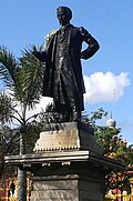 The statue of Sir Charles Henry de Soysa at De Soysa-Liptons Circus, is the first of a native, in Colombo.[76]