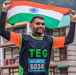 Kumar, 2020: For accomplishments in long distance running[15]