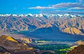 View of Leh from Khardung La Road