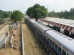 Jan Shatabdi Express at Mayiladuthurai Junction