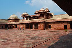 Palace of Akbar's favorite consort, Queen Mariam-uz-Zamani