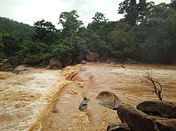 Gullu waterfall on the Eb river