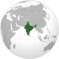 Location on the world map