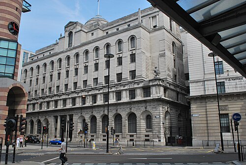 Midland Bank Headquarters, Poultry, London (1924)[51]