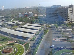 Sky Line of Gachibowli From ICICI Bank Towers