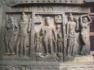 Entrance, left panel
