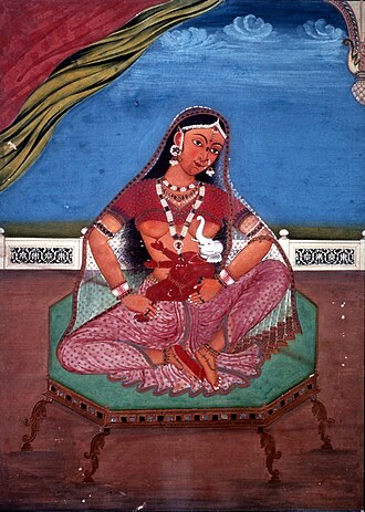 As Parvati, she is kind and tender and represents motherhood