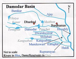 Damodar Map