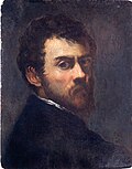 Tintoretto—Self-Portrait as a Young Man, c. 1548