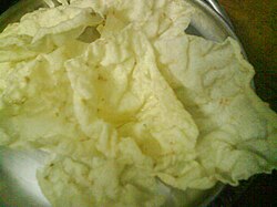 Rice papadam