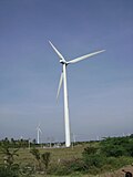 Wind turbines outside Udumalpet
