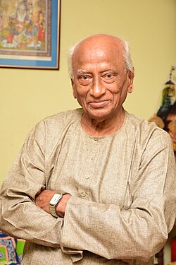 Pt. Panda at his residence in Bhubaneswar, Odisha