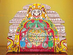 Prabha of Devi Subhadra's Ratha, Puri, Odisha.