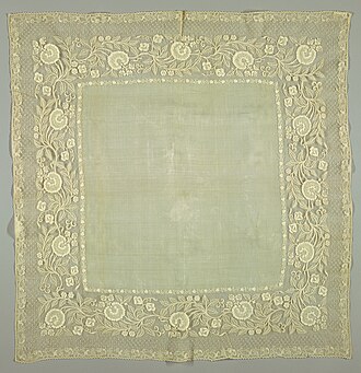 19th-century handkerchief