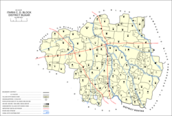 Map of Itarhi in Itarhi block