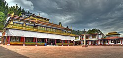 Rumtek Monastery in Sikkim was built under the direction of Changchub Dorje, 12th Karmapa Lama in the mid-1700s.[119]