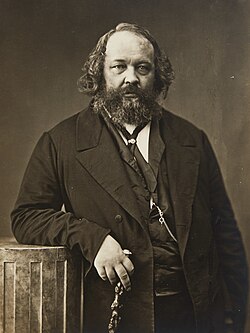 Head shot of Bakunin