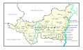 Map of Hooghly district showing CD blocks and municipal areas