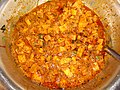 Making of paneer masala