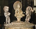 Detail of the Indra, Buddha, Brahman trilogy.