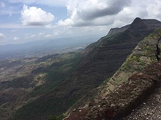 Steep hills around the Fort