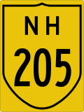 National Highway 205 shield}}