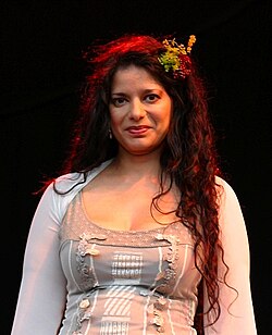 Chandra at The Big Chill in 2008