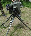 German Army MILAN equipped with an AGDUS combat simulator
