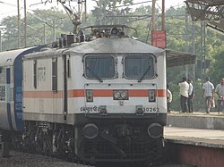 Charminar Express with WAP7 loco