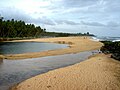 The lonely beach