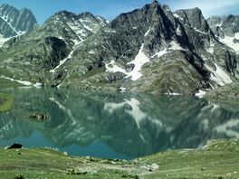 View of Krishansar lake